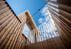 La camuche de Rene Desclee, duplex neuf de 75 m2 avec une grande terrasse au sud et au calme